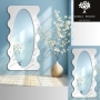 Lustro nieregularne w ramie mdf - NEBULA – Blobs Mirrors